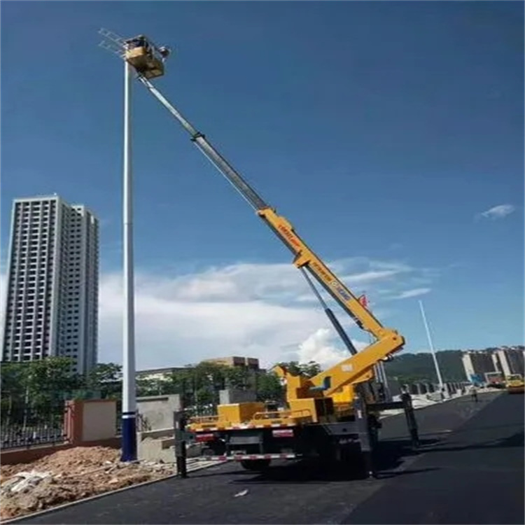 隆昌维修路灯的曲臂升降车出租